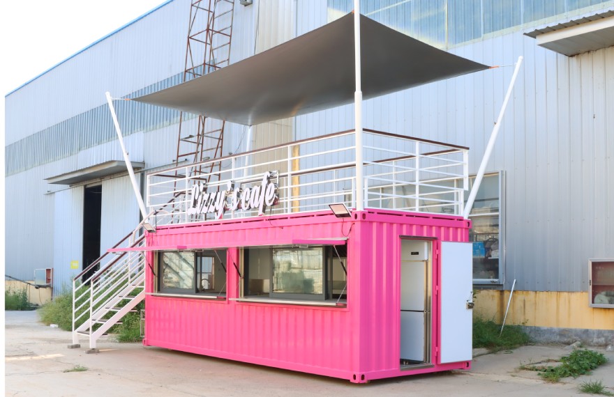 pink shipping container bar for sale